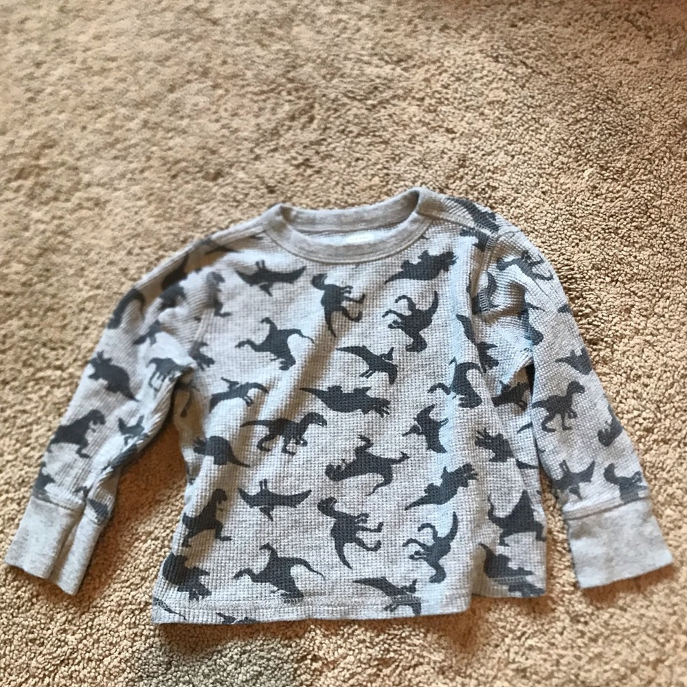 dinosaur flannel 2t